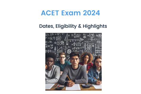ACET Exam June 2024 .